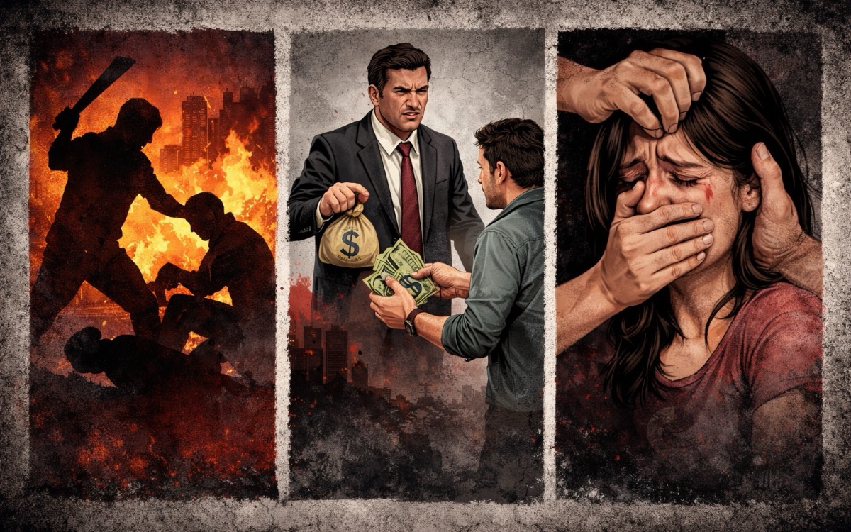 বিএনপির রাজনীতি: মামলা, হামলা, ধর্ষণ ও চাদাবাজির তাণ্ডব