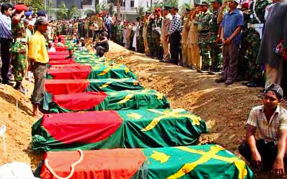 পিলখানা হত্যাকাণ্ডে শেখ হাসিনা, তাপস ও সেলিম জড়িত